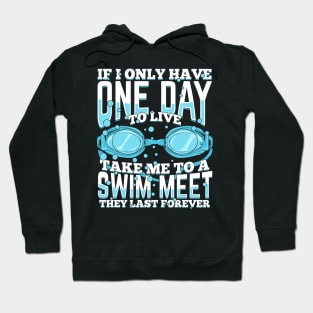 Swimming Sport Swim Meet Swimmer Gift Hoodie